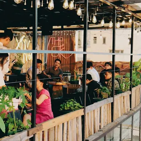 The Gk House Hostel, Ecolliving, Central City, Natural Wooden, Chill View Rooftop, Restaurant And Cocktail Bar